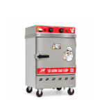Tủ cơm công nghiệp điện 6 khay inox 304 TC6DL-VN