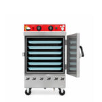 Tủ cơm công nghiệp điện 6 khay inox 304 TC6DL-VN