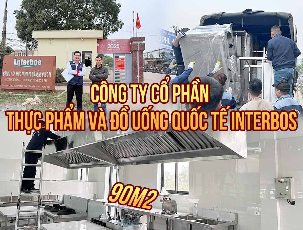 Dự án thi công Công ty thực phẩm và đồ uống