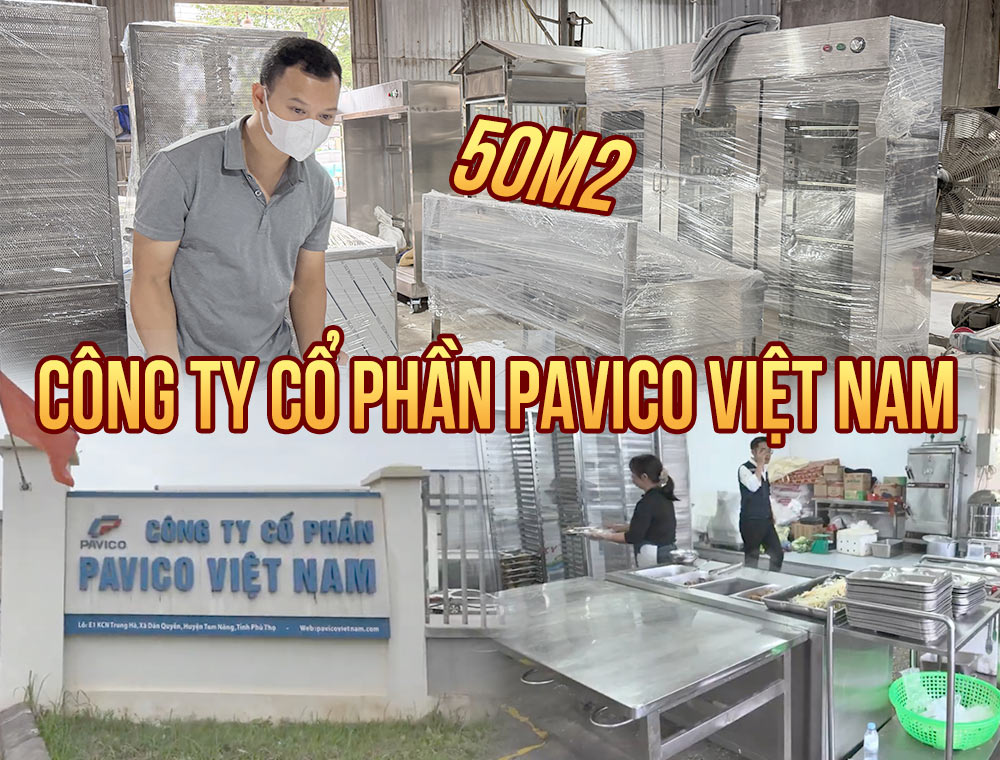 Dự án thi công bếp Công ty Cổ phần PAVICO Việt Nam