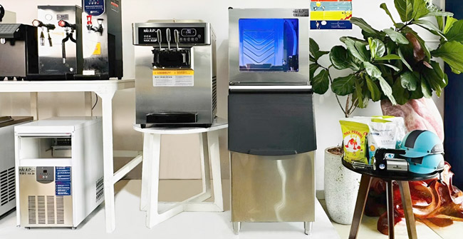 Review máy làm đá Hải Âu có tốt không? Giá bao nhiêu tiền?