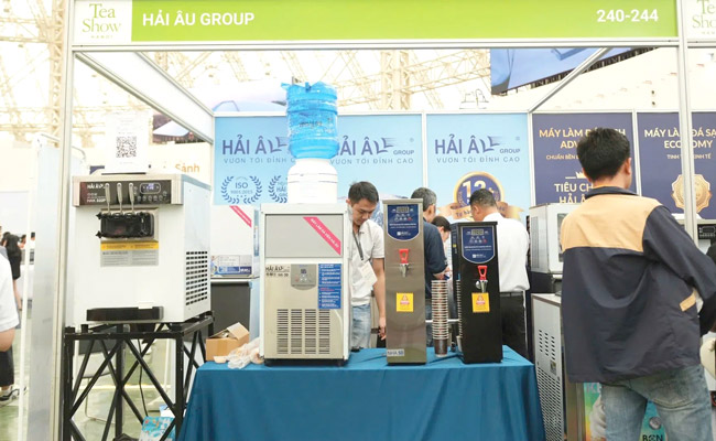 Máy làm đá viên Hải Âu được tin dùng