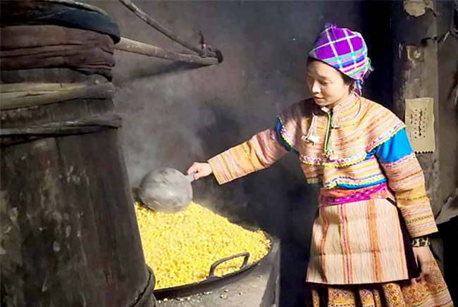 Tồn đọng khi nấu rượu ngô truyền thống