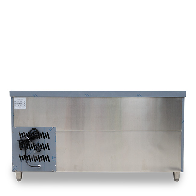 Tủ mát bàn chặt 350L 1500x600mm làm lạnh quạt gió HR15GZB- M600