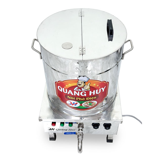 Hướng dẫn sử dụng nồi nấu phở điện 50L