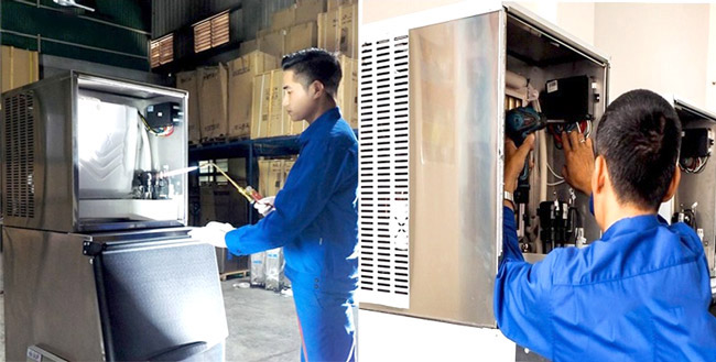 Gọi thợ sửa chữa máy đá chuyên nghiệp