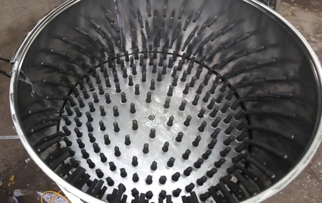 Vệ sinh sạch máy vặt lông dê