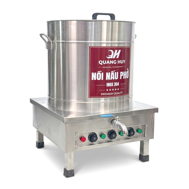 Nồi nấu phở 100 lít inox 304 NP100-X