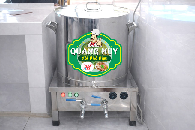 Nồi nấu phở bằng điện 2 ngăn dung tích lớn