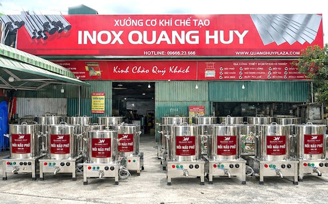 Xưởng sản xuất nồi phở Quang Huy