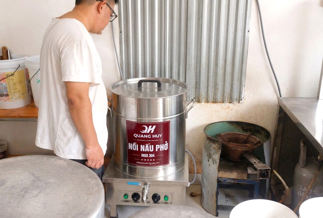 Nồi nấu phở bằng điện 50 lít
