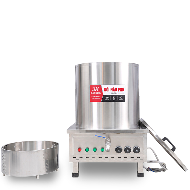 Nồi nấu phở điện 150L inox 304 NP150-X