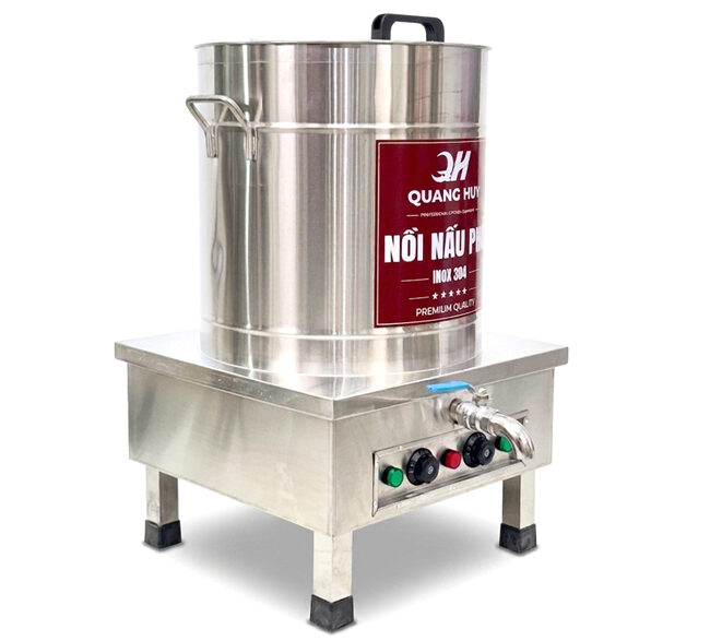 Nồi nấu phở điện 70L hiện đại