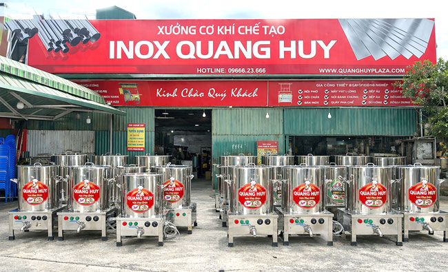 Nồi nấu phở điện Quang Huy giá tốt