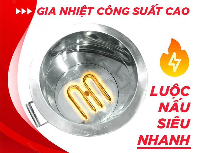 Thanh nhiệt công suất lớn gia nhiệt trực tiếp