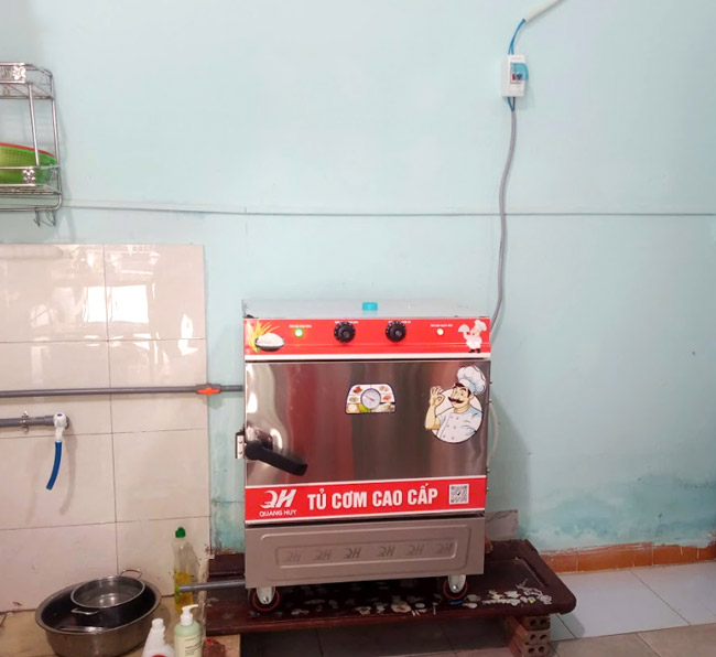 Tủ nấu cơm 4 khay