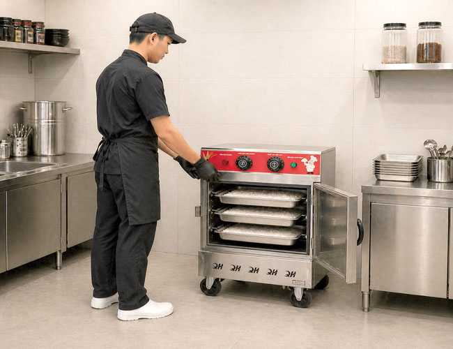 Thu thành phẩm sau khi nấu