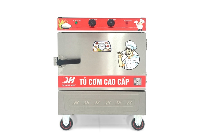 Tủ nấu cơm 4 khay bằng điện