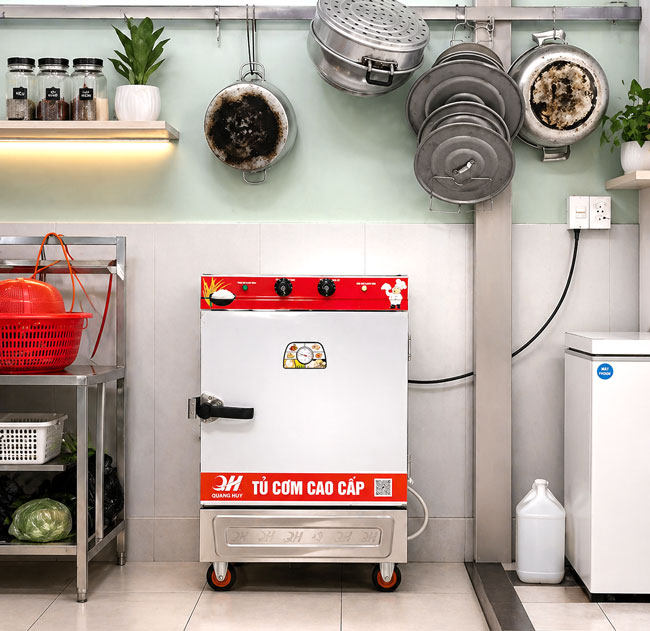 Tủ nấu cơm 6 khay