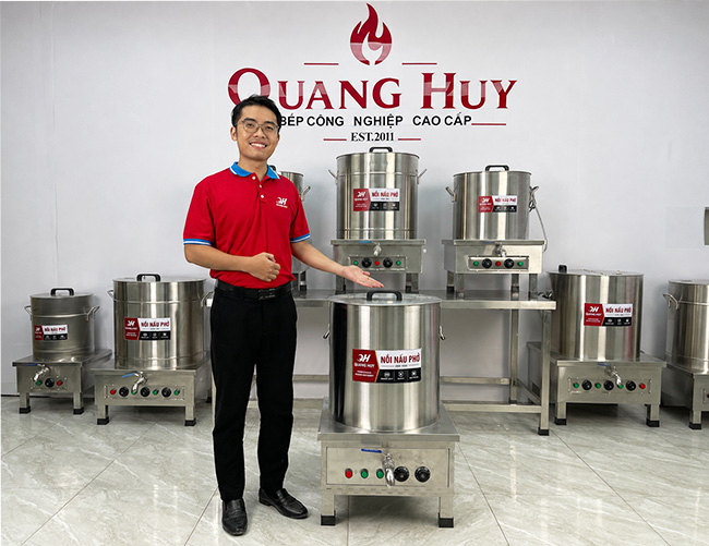 Vai trò của nồi nấu phở điện 70L trong kinh doanh
