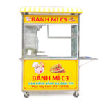 Xe bánh mì thổ nhĩ kỳ mái vòm 1m2 XBM-TNK1.2