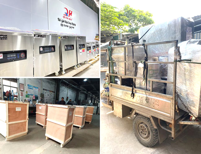 Tổng kho máy hút chân không công nghiệp Quang Huy