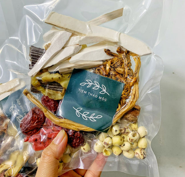 Hút chân không thảo dược