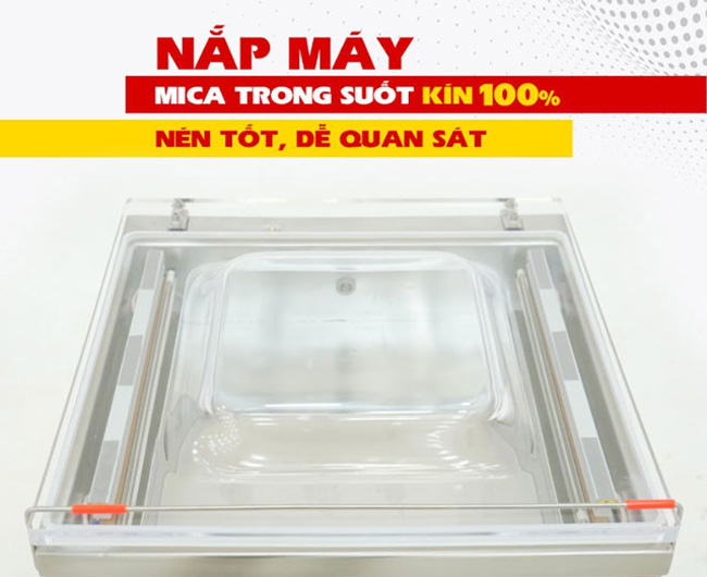 Nắp máy hút chân không