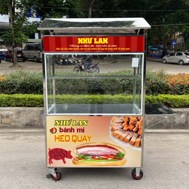 Bảng giá xe bánh mì heo quay