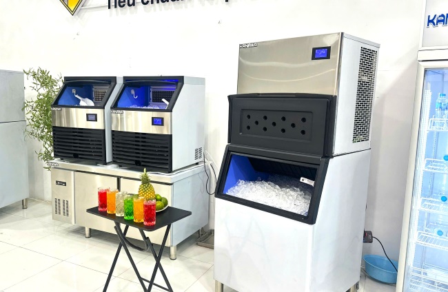 Cấu tạo máy làm đá viên