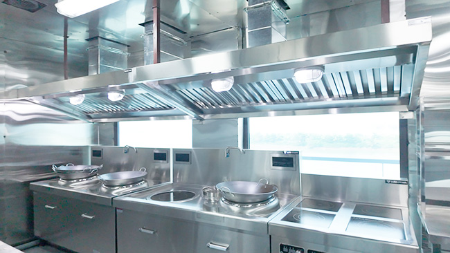 Hoàn thiện dự án bếp ăn du thuyền Celina Hải Phòng