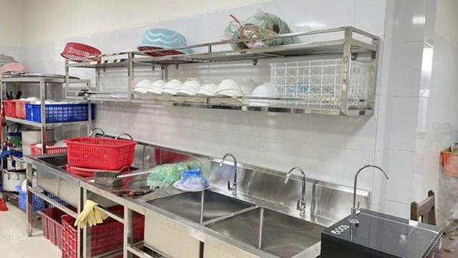 Hoàn thiện dự án thi công bếp ăn Chùa Ninh Cường