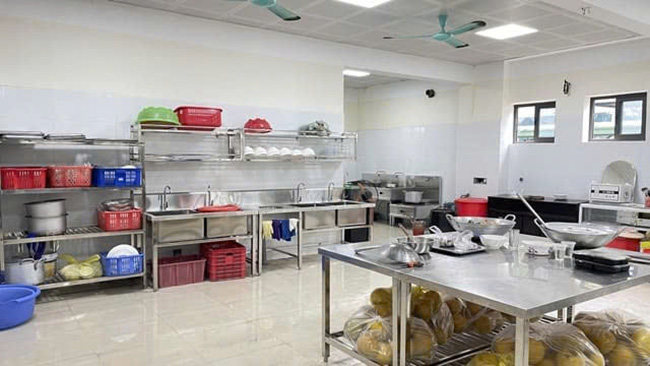 Hoàn thiện dự án thi công bếp ăn Chùa Ninh Cường