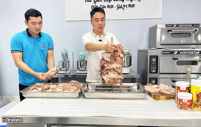 Hướng dẫn sử dụng lò nướng thịt doner kebab