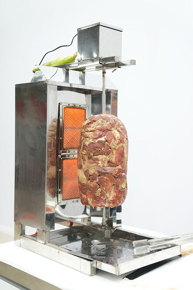 Kiểm tra motor giảm tốc lò nướng thịt doner kebab
