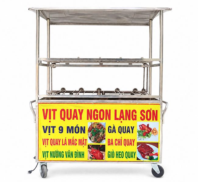 Ưu điểm nổi bật xe vịt quay, gà quay
