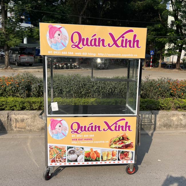 Xe bánh mì heo quay