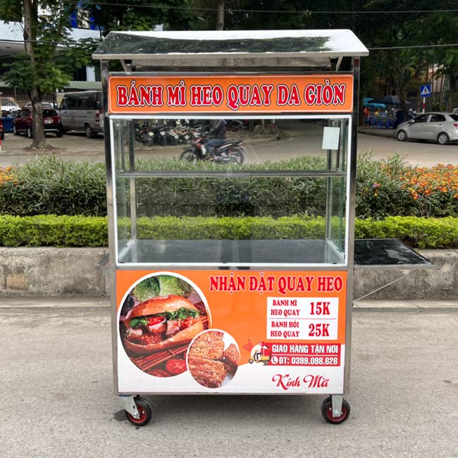 Xe bánh mì heo quay