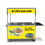 Xe hủ tiếu mái bằng 1m XI-100-MB