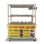 Xe vịt quay – gà quay mái bằng 1m5