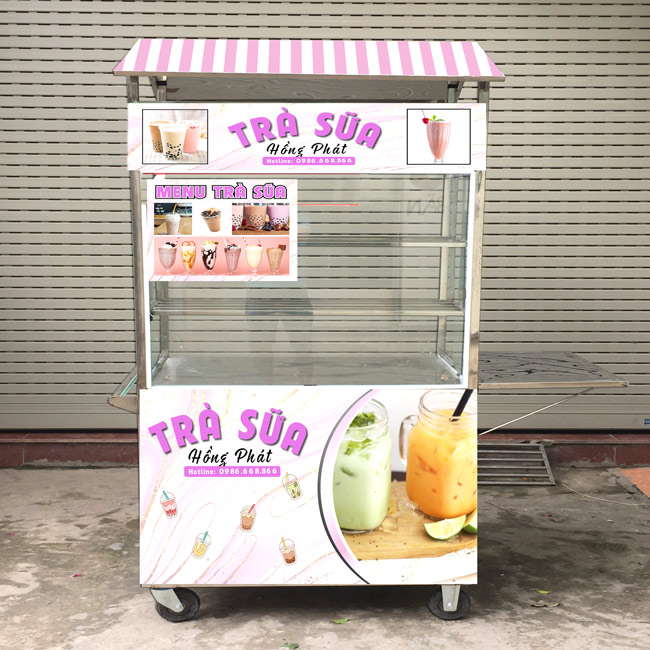 Ngắm Loạt Xe Trà Sữa Màu Hồng Quang Huy Đã Bàn Giao