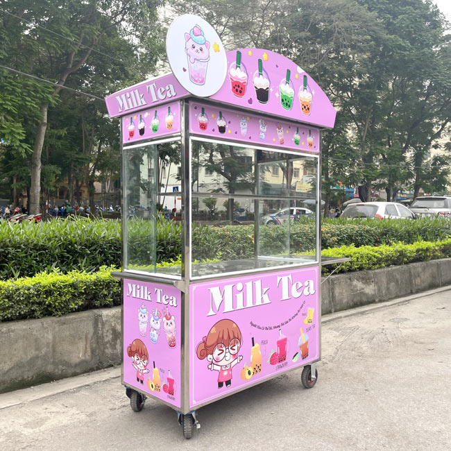 Ngắm Loạt Xe Trà Sữa Màu Hồng Đã Bàn Giao tại Quang Huy