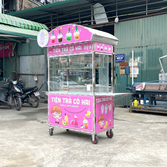 Ngắm Loạt Xe Trà Sữa Màu Hồng Đã Bàn Giao