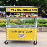 Xe trà sữa màu vàng
