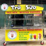 Xe trà sữa màu vàng