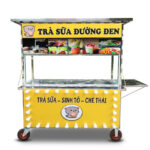Xe trà sữa màu vàng