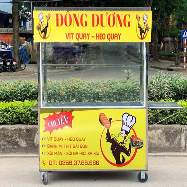 Xu hướng khởi nghiệp bằng xe bánh mì heo quay