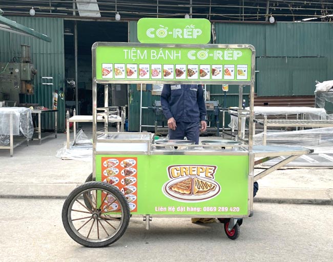 Xu hướng kinh doanh bánh cờ-rếp lưu động