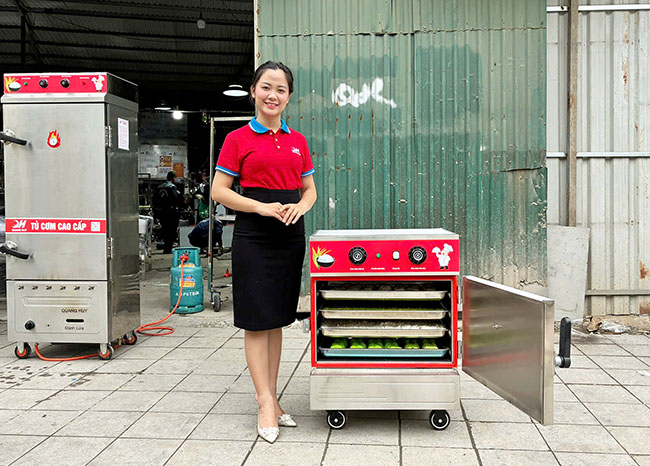 Lưu ý khi sử dụng tủ cơm công nghiệp 4 khay inox 201