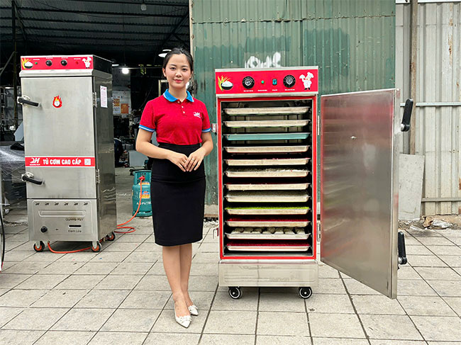 Những hạn chế của tủ cơm điện 12 khay inox 201